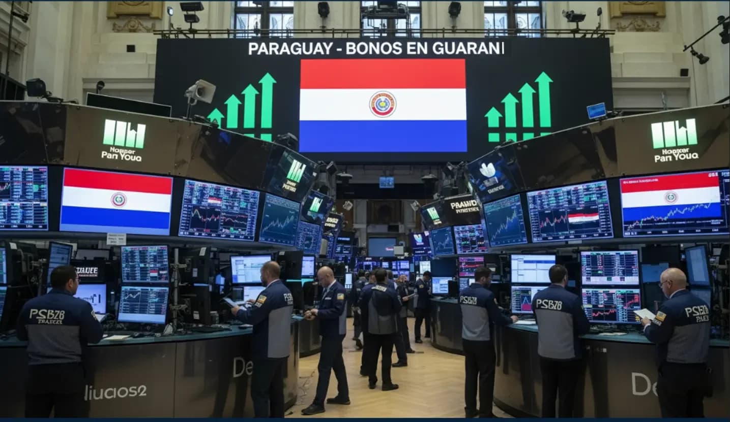 El guaraní conquista mercados internacionales: Paraguay vende deuda al mundo en su propia moneda.