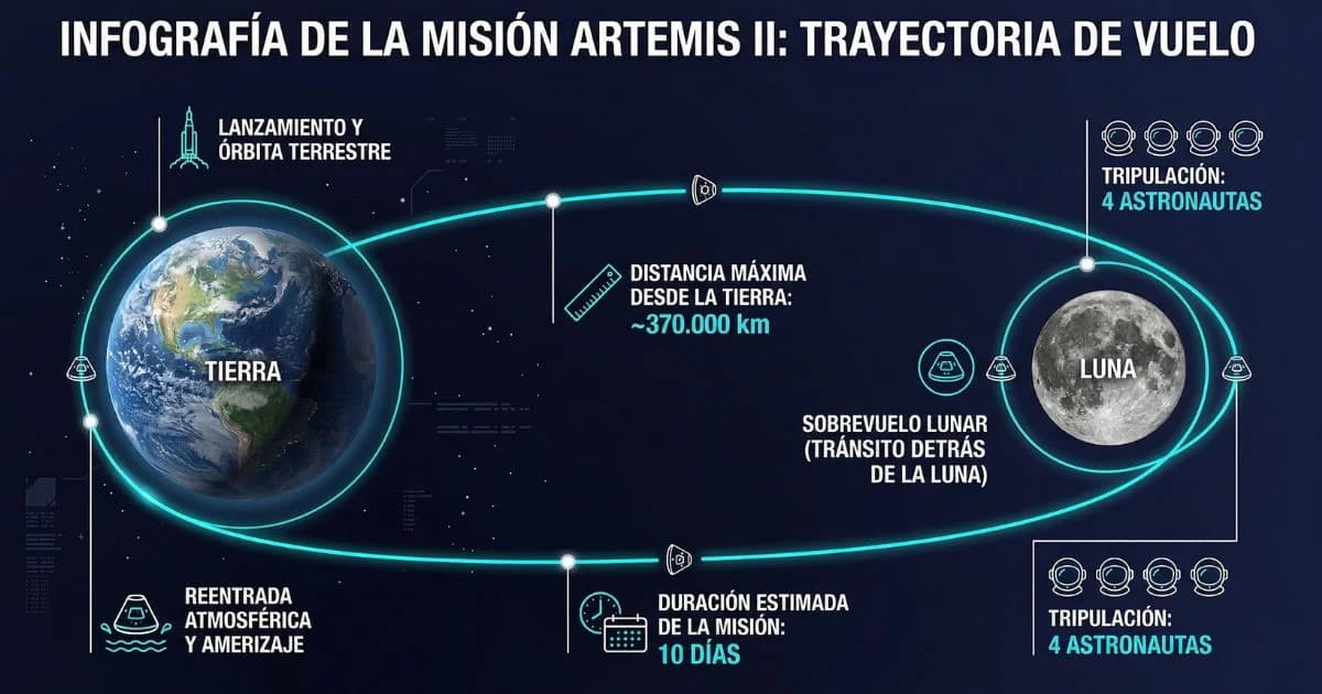 Volvemos a la luna! Artemis II despega hoy: La humanidad vuelve a la Luna después de 54 años