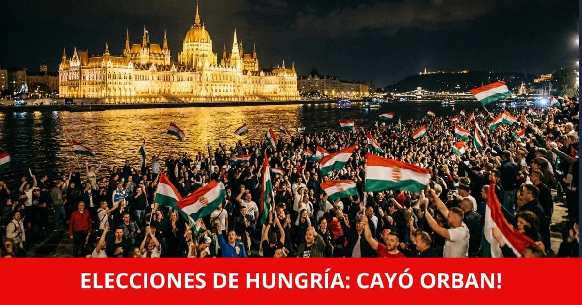 Elecciones en Hungría: Cayó Orbán, hungaros eligen al globalismo!