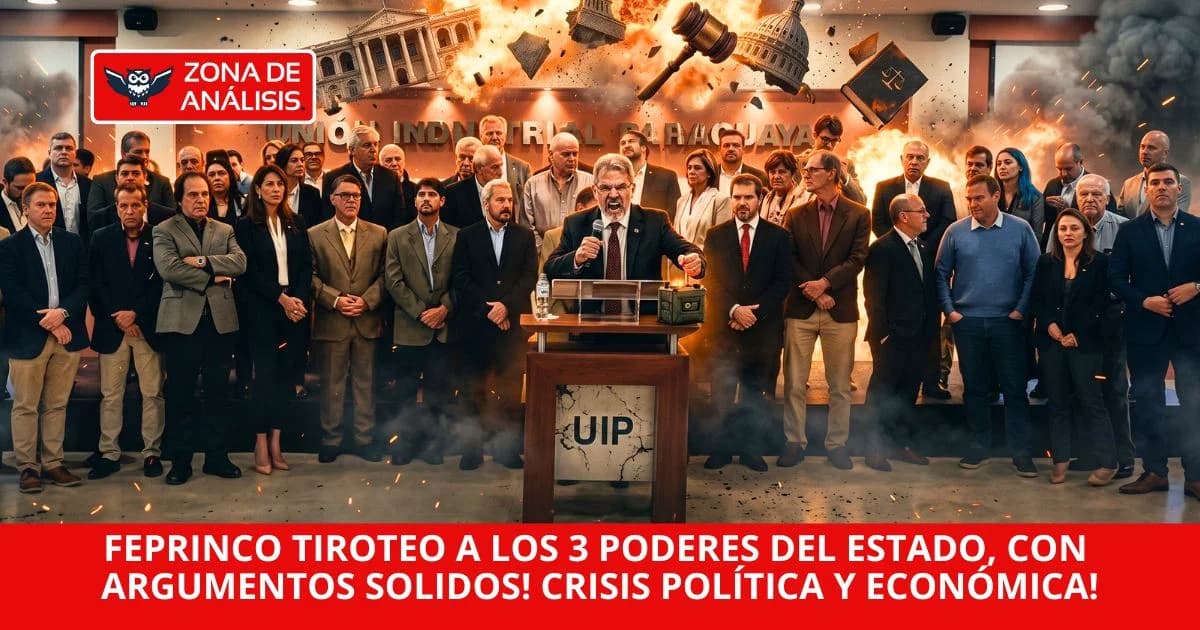 Manifiesto Potente de la FEPRINCO, el estado en Crisis! Queres saber quienes son los responsables?